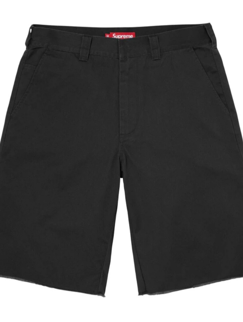 Brand New Supreme Black cut off Work Short 25SS Black (34)